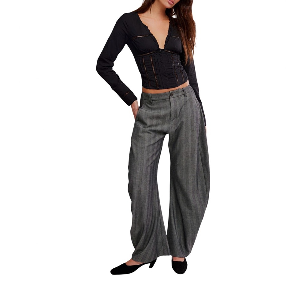 Free People
Frankie Long Sleeve Ladder
Stitch Corset Top-NWT-Size small - Picture 3 of 11